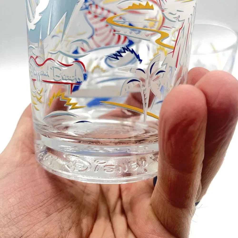McDonald's WALT DISNEY World 25th Anniversary Glasses Lot Of 3